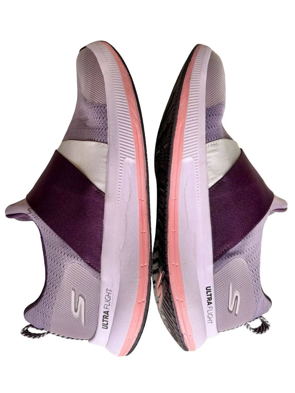 Skechers Women’s GOrun Pulse - Bold Venture Slip-On Running Sneakers, plum